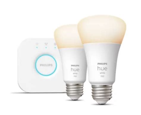 Philips Hue 563254 Kit White And Color Ambiance A19 Bluetooth 75w Smart