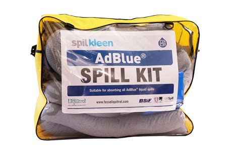 Spilkleen Adblue Spill Kit 50 Litre Sk 100 112 Fosse Liquitrol