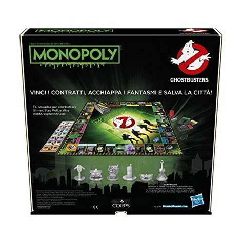 Monopoly Ghostbusters Gioco Da Tavolo Hasbro Hasbro Gaming