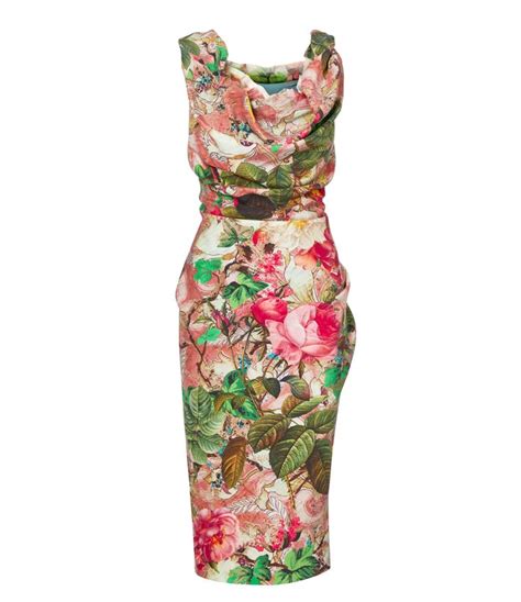 VIVIENNE WESTWOOD Multicolour Ginnie Pencil Dress Viviennewestwood