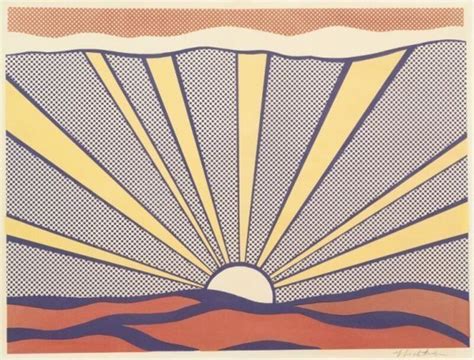 Roy Lichtenstein Sunrise 1965 Artsy