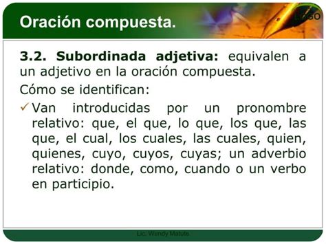 Oraciones Compuestas PPT Descarga Gratuita