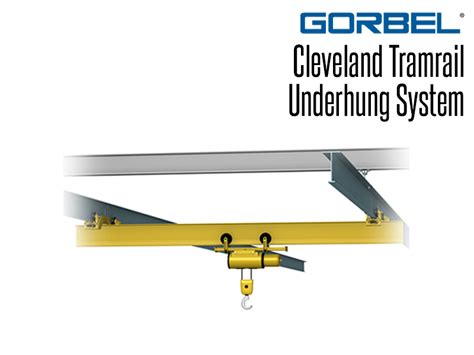 Cleveland Tramrail Overhead Crane: Underhung, Mounted & Monorail