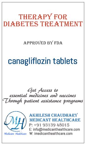 canagliflozin tablets | Generic Medicines FDA Approved - A Registered ...