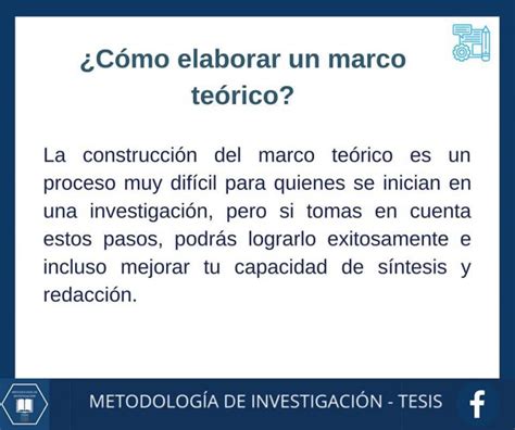 Qu Es Un Marco Te Rico Y C Mo Elaborarlo