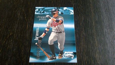 Skybox Thunder Chipper Jones Mint Condition Ebay