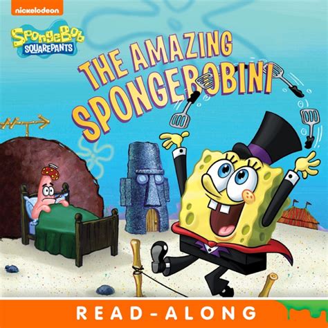 The Amazing Spongebobini Read Along Storybook Spongebob Squarepants