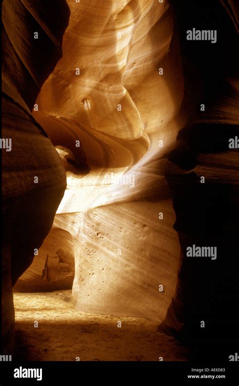 Entrance To Antelope Canyon Arizona Usa Stock Photo Alamy