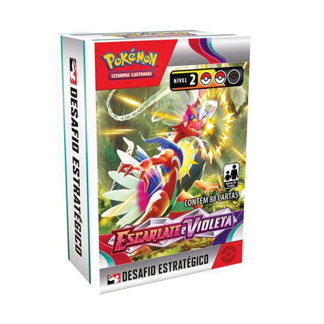 Kit Desafio Estratégico Escarlate e Violeta Pokémon TCG Shopee Brasil