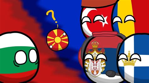 Countryballs Second Balkan War In A Nutshell Youtube