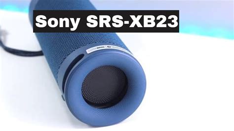 Sony SRS-XB23 REVIEW - Portable Bluetooth Speaker First Impression ...