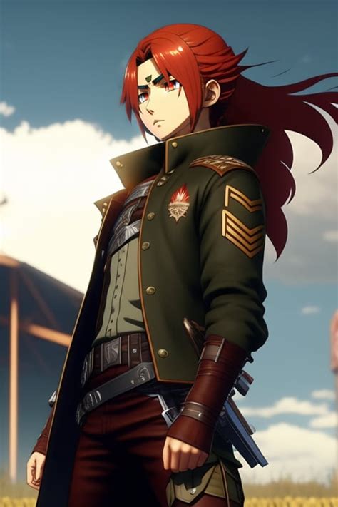 Male Anime Characters With Red Hair