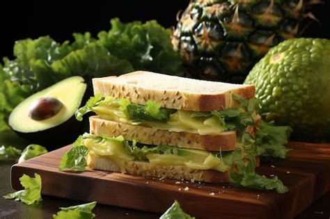 Premium Photo Breadfruit Being Used In A Fruit Sandwich High Quality