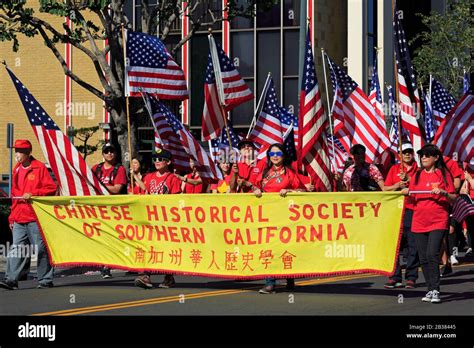 Golden Dragon Parade, Chinatown, Los Angeles, California, USA Stock ...