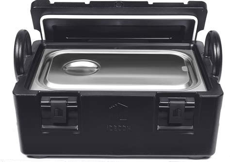 Icecon Insulated Food Pan Carrier With One Full Pan22 Quart Hot Box For Catering