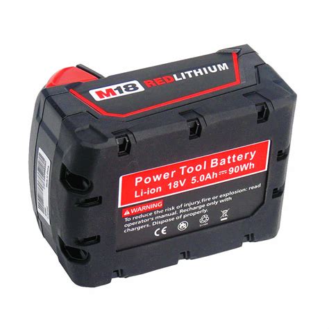 MILWAUKEE Akku M18 B5 18Volt 5 0Ah LI lon Akku 18V 2 Stück eBay