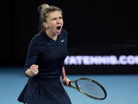 Wta Melbourne Simona Halep K Mpft Um Den Titel Gegen Veronika Kudermetova