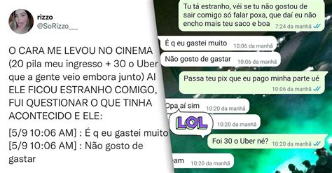 Garota Viraliza Após Rapaz Reclamar De Ter Gastado Demais Em Encontro