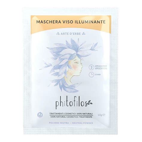 Maschera Viso Illuminante Phitofilos Bio Profumeria Organic Milano