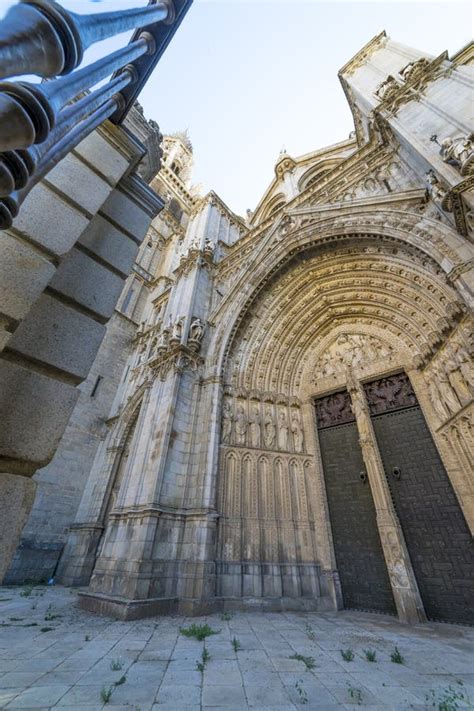 Toledo Espanhol Da Fachada De Primada Santa Maria De Toledo Da