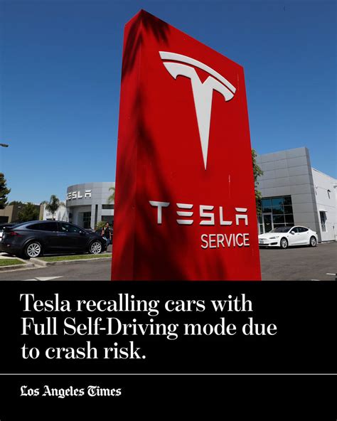 Tesla Recalling Cars With Full Self Driving Mode Due To Crash Risk U