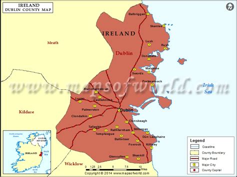 Map Of North County Dublin