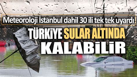 Meteoroloji İstanbul dahil 30 ili tek tek uyardı Türkiye yi saran kül