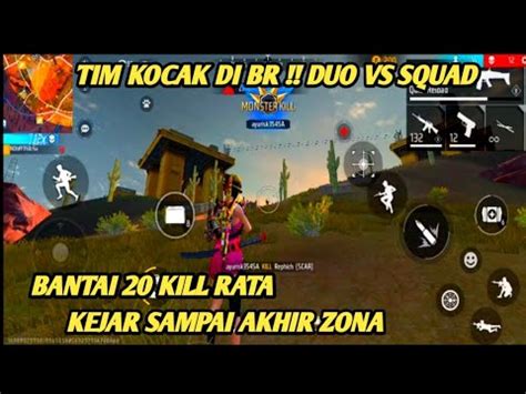 Tim Kocak Di Br Duo Vs Squad Bantai Kill Rata Kejar Sampai Akhir