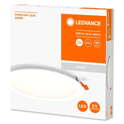 Alasvalo Ledvance Downlight Slim Mm W K Lm Led K Rauta