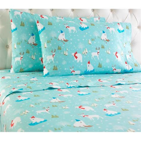 Micro Flannel® Print Sheet Set Brylane Home