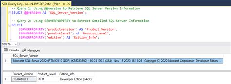 How To Check Your Sql Server Version Sql Dba Blog