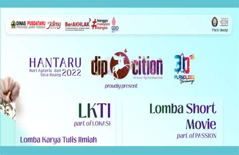 Lomba Karya Tulis Ilmiah Dan Lomba Short Movie Departemen Perencanaan