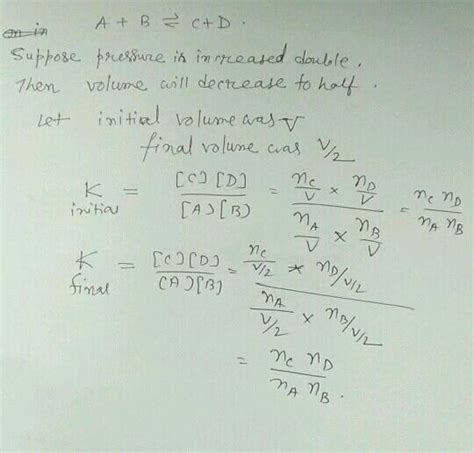 A And B Are Gaseous Substances Which React Reversibly To Give Two