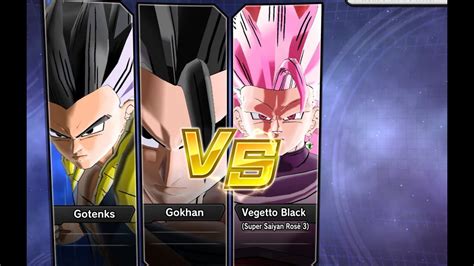 Xenoverse Requested Match Pc Gokhan Gotenks Adulto Vs Vegetto