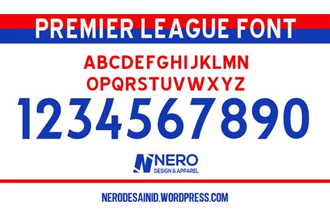 The Ultimate Guide To Premier League Font On Dafont Fresh News