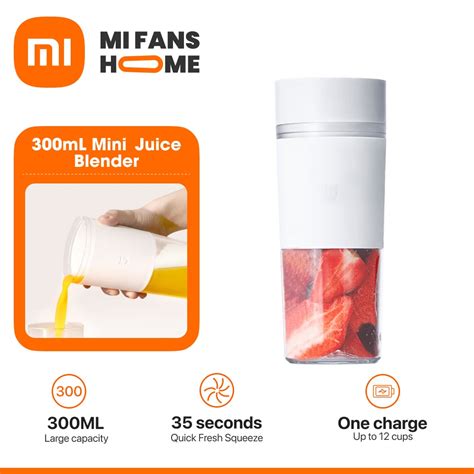 Xiaomi Mijia Ml Rechargeable Portable Juicer Cup Mjzzb Pl Fruit