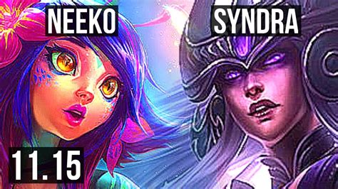 Neeko Vs Syndra Mid Rank 4 Neeko 4 1 10 Tr Challenger V11 15