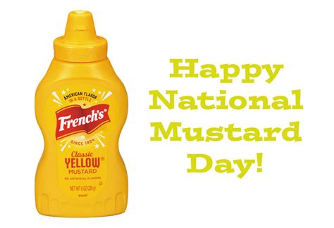 Happy National Mustard Day By Uranimated18 On Deviantart