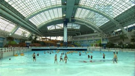 This indoor wave pool in Canada is the size of four football fields ...