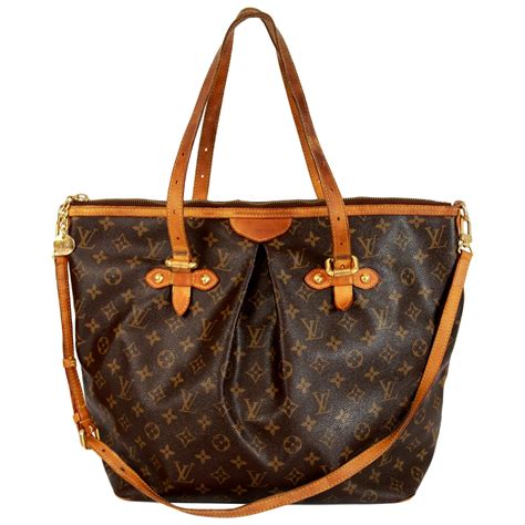 Louis Vuitton Palermo Gm Monogram Shoulder Bag Brown At 1stdibs