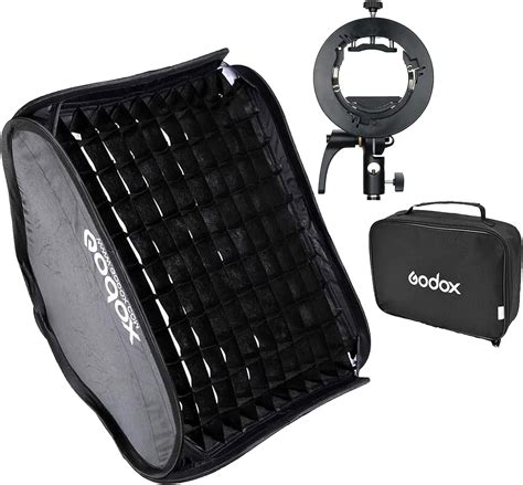 Godox S Softbox Soporte De Montaje Bowens Con Rejilla De Panal