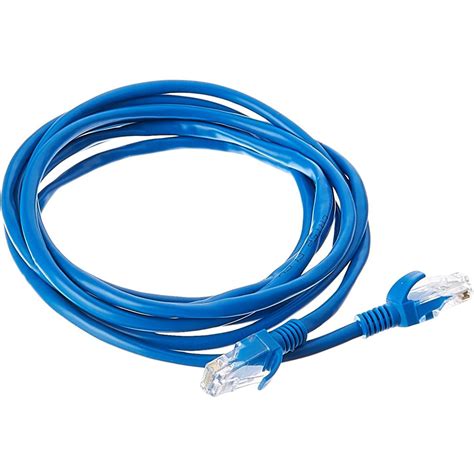 Cabo De Rede Plus Cable PC ETHU25BL Cat 5E 2 5M Azul Patch Cord