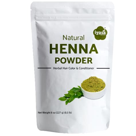 Natural Henna Powder Iyasa Holistics Premium Herbal Care