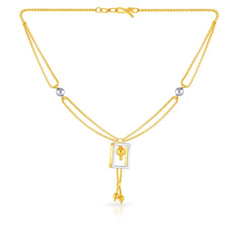 Buy Malabar Gold Necklace NKBFMCHA009 for Women Online | Malabar Gold ...