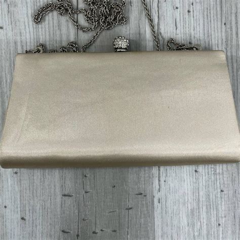 Vintage La Regale Gold Hard Body Clutch Shoulder Depop