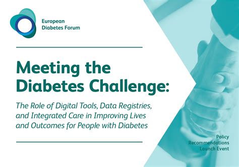 Meeting The Diabetes Challenge The Role Of Digital Tools Data