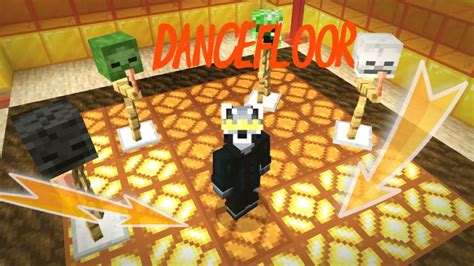 Un Dancefloor Piste De Dance Sur Minecraft Youtube