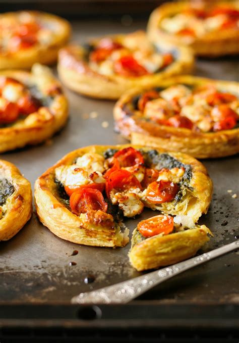 Mini Tomato And Chevin Tarts With Video Cupcakes And Couscous