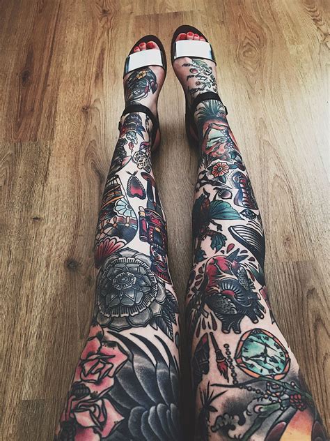 Getthatremoved Full Leg Tattoos Leg Tattoos Women Full Body Tattoo