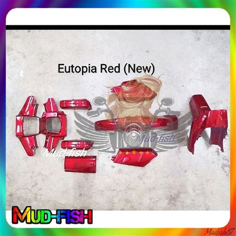 Honda EX5 DREAM 2 ORIGINAL BSH BODY COVER SET EUTOPIA RED Shopee Malaysia